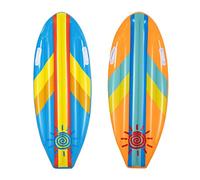 Bestway Planche de surf gonflable Sunny Surf Rider – Vinyle 114 x 46 cm Rose/Bleu