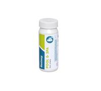 BESTWAY 50 Bandelettes Test 3 en 1 chlore, PH et alcalinité
