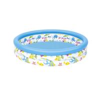 Bestway 51009 Piscine gonflable ronde Ocean Life 3 boudins 122 x 25 cm