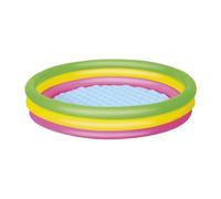 Bestway 51103 Piscine Gonflable Pataugeoire Arc en Ciel 3 Boudins 152 X 30 cm