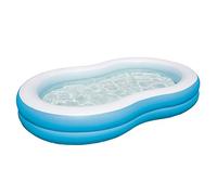 Bestway 54117 Piscine gonflable familiale en huit Big Lagoon De Luxe 262 x 157 x 46 cm