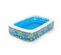 Bestway 54120 Piscine gonflable Deluxe décor poissons 229 x 152 x 56 cm