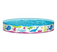 Bestway 55029 Piscine hors sol pataugeoire ronde Fill'n'Fun 152 x 25 cm