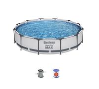 Bestway 56416 Piscine Steel Pro Max Rond Point CM Ø 366x76 H Avec Cadre pour Ext