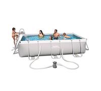 Bestway 56441 Kit Piscine Tubulaire, Bleu, 404 x 201 x 100 cm