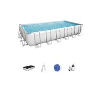 Bestway 56475 Piscine Avec Cadre Puissance Steel 732x366x132 CM Pompe A Sable