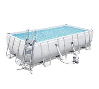 Bestway 56670 Power Steel Piscine hors-sol rectangulaire 488x244x122 cm