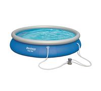 Bestway 57313 Piscine hors sol Fast Set™ diamètre 457 x 84 cm avec filtre à cartouche