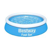 Bestway Piscine gonflable Fast Set ronde 183 x 51 cm 940 L Bleu