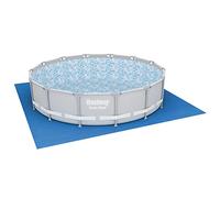 BESTWAY Flowclear Tapis de sol carré pour piscine hors sol 488 x 488 cm 58003