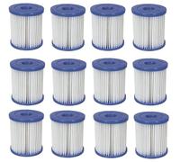 Bestway 58093 Lot de 12 cartouches filtrantes Taille 1