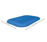 Bestway 58319 Bâche 4 saisons pour piscine hors sol rectangulaire 280 x 184 cm,Bleu