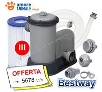 Bestway Flowclear™ 1500gal Filter Pump