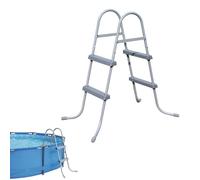 Bestway 58430-17 Echelle 2x2 marches pour Piscine, Bleu 9x42x87 cm