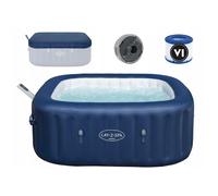 Bestway 6001H Bain à Remous Lay-Z-Spa HAWAII Soft Tub 4-6 Personnes
