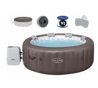 Bestway Spa gonflable Lay‑Z‑Spa Dominica Smart Hydrojet 6 personnes 196 x 71 cm