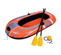 Bestway Bateau pneumatique Kondor 2000 61062 – 2 rames, gonfleur, 188 x 98 x 30 cm