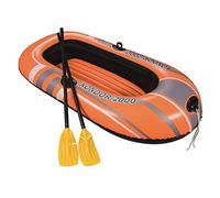 Bestway 61062 Bateau pneumatique Kondor 2000, 2 rames, gonfleur, 188 x 98 x 30 cm