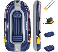 Bestway 61068 - Bateau pneumatique - Treck X2 (255x127cm) bateau à rames bateau à pagaies