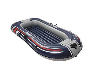Bestway 61083 Bateau Pneumatique Hydro Force™ Treck X1 228 X 121 X 32 cm avec 2 Rames et Un Gonfleur à Pied