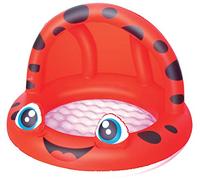 Bestway 6942138914122 Piscine Coccinelle avec Fond Gonflable et Couverture 97 x 66 cm, Multicolore, 6942138914122