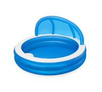 Pataugeoire Gonflable pour Enfants Bestway 241 x 241 x 140 cm Bleu Blanc