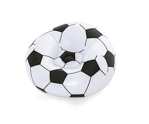 Bestway 75010 Fauteuil Gonflable Ballon de Football Up In & Over 114 X 112 X 66 cm