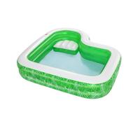 Bestway 7'7" x 7'7" x 20"/2.31m x 2.31m x 51cm Tropical Paradise Family Pool