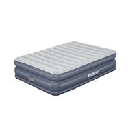 Bestway Lit gonflable matelas 2 places Tritech QuadComfort avec pompe électrique intégrée et revêtement antimicrobien 2,03 m x 1,52 m x 51 cm