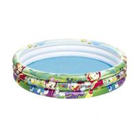 Bestway 91007 Disney Mickey Roadster Racers Piscine 3 Boudins 122 X 25 cm
