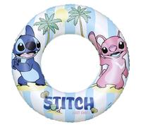 Bestway Bouée de Natation Gonflable Disney Lilo et Stitch - Diamètre : 48 x 11 cm - avec Valve de sécurité - Jouet de Piscine pour garçons et Filles de 3 à 6 Ans - pour l'été et Les Vacances