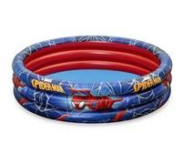 Bestway 98018 Spider Man piscine pataugeoire ronde 3 boudins 122 x 30 cm G