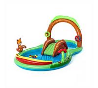 Bestway Aire de jeux aquatique gonflable Friendly Wood - 295 x 199 x 130 cm