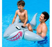 Bestway animal de natation requin 185 x 112 gonflable