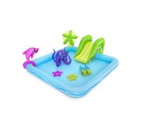 Bestway 53052 Aire de jeux pataugeoire Fantastic Aquarium 239 x 206 x 86 cm avec fontaine, pool