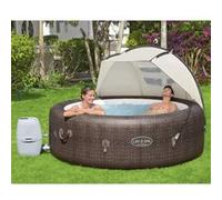 Bestway Auvent de spa Lay-Z-Spa 183x94x109 cm, auvent de pare-soleil, parasol,, auvent de bain à remous G