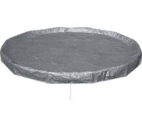 Bestway Bâche de protection pour piscine hors sol Premium hivernale renforcée Ø 3,66 m Gris renforcé