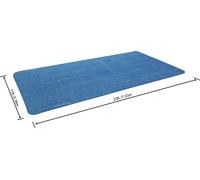 Bestway Bâche Solaire de Couverture 703 x 336 cm - 1 pcs