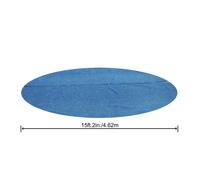 Bestway Bâche solaire ronde pour piscine hors sol de 4,57 m et 4,88 m