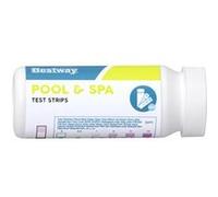 Bestway Bandelettes de test chimique 3-en-1 pour piscines et spas, pack de 50 G