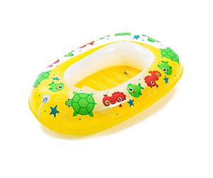 Bestway Bateau Gonflable Enfant Kiddie Raft, 102 x 69 cm, Jaune