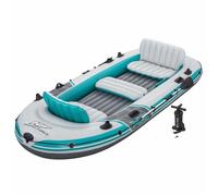 Bestway Bateau gonflable Gris et blanc 3,64 x 1,66 m PVC_Assemblage est requis &28574