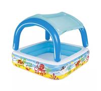 Bestway Beach Buddy Piscine avec pare-soleil - 140 x 140 x 114 cm