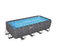 BESTWAY Bestway Piscine hors sol tubulaire rectangulaire Bestway APX 365 549 x 274 x 132 cm gris sans accessoires