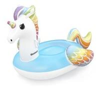 Bestway Bouée à chevaucher Fantasy Unicorn pour Enfants - 163 cm x 110 cm x 95,5 cm - Multricolore