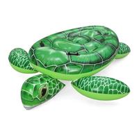 Bestway Bouée à chevaucher pour Enfants Tidal Turtle - 153 cm x 140 cm x 38 cm - Vert