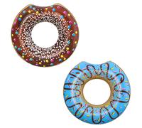 Bestway Bouée anneau gonflable Donut - Chocolat