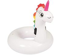 Bestway Bouée de natation gonflable Licorne multicolore 136 x 131 cm