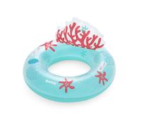 Bestway Bouée Gonflable avec Poignées et Dossier Corail D117 cm Plage et Pisc