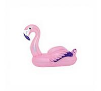Bouée gonflable chevauchable flamant rose